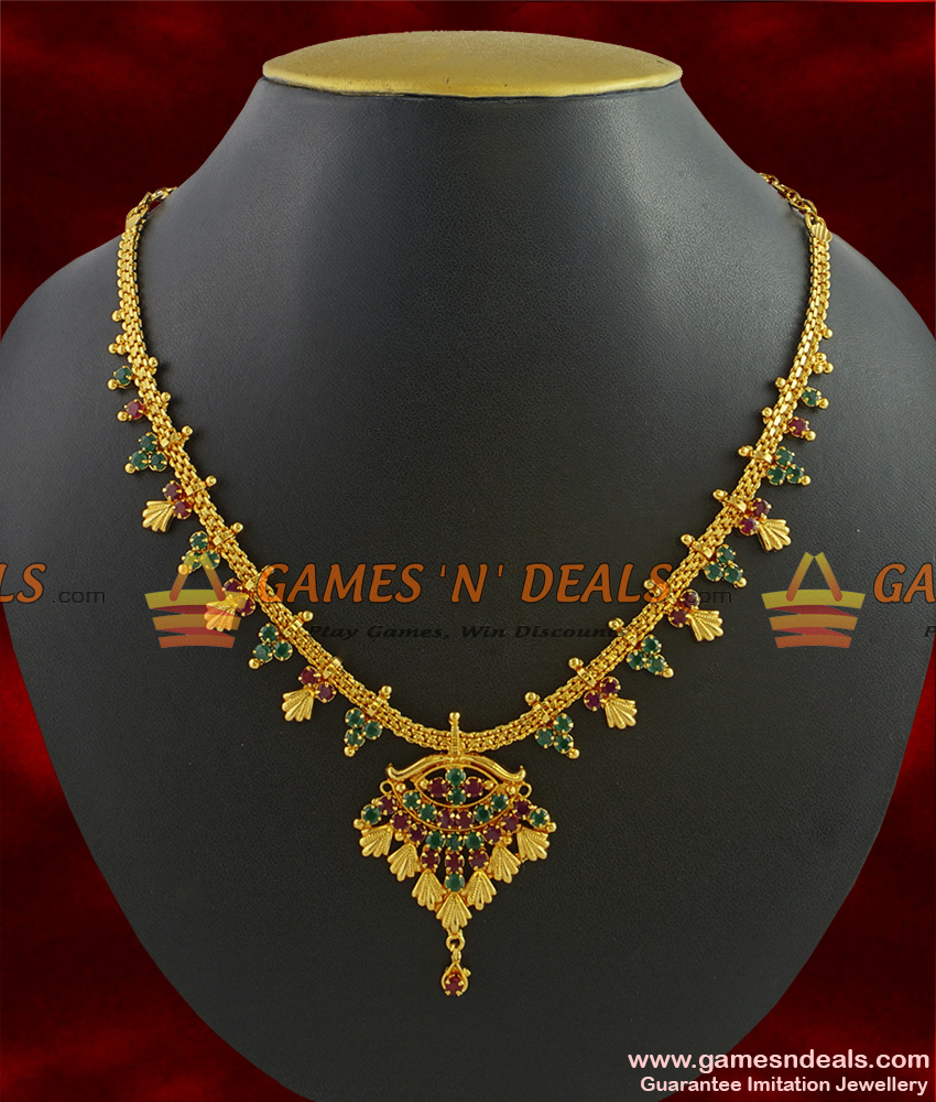 NCKN255 - Guarantee Imitation Necklace South Indian ...