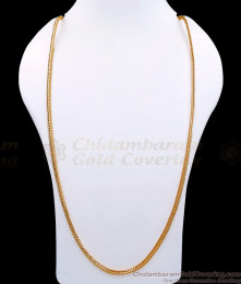 CDAS04-XLG 36 inches Gold Plated Thirumangalyam Kodi Knitted Square Chain