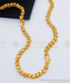 CDAS06 - 24ct Pure Gold Plated Chain Traditional Kerala Jasmine Hearts Chain