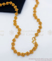 CDAS11-LG 30 Inches Long Gold Beads Chains For Daily Wear