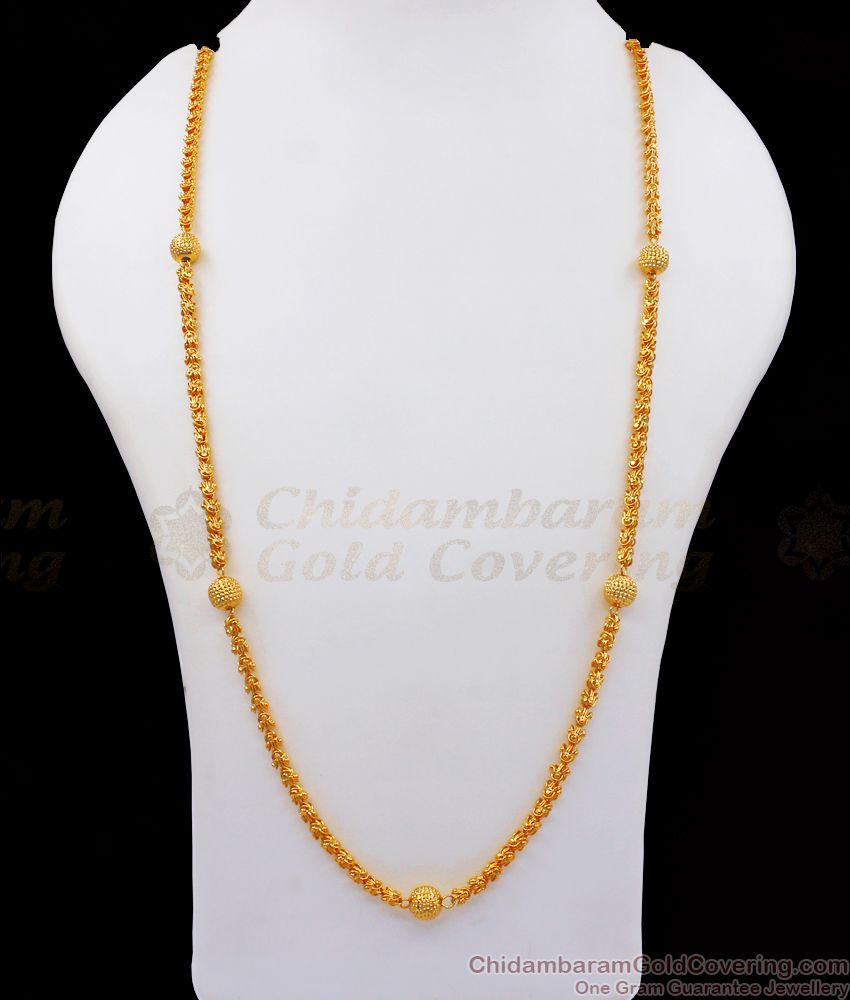 CDAS24-LG 30 Inch Fast Moving Gold Plated Chain Womens Fashion