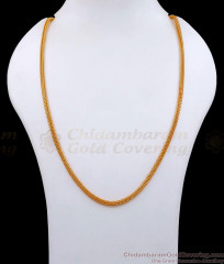 CDAS39 Buy Trendy Gold Plated Oval Cut Chain Design For Women Fashion