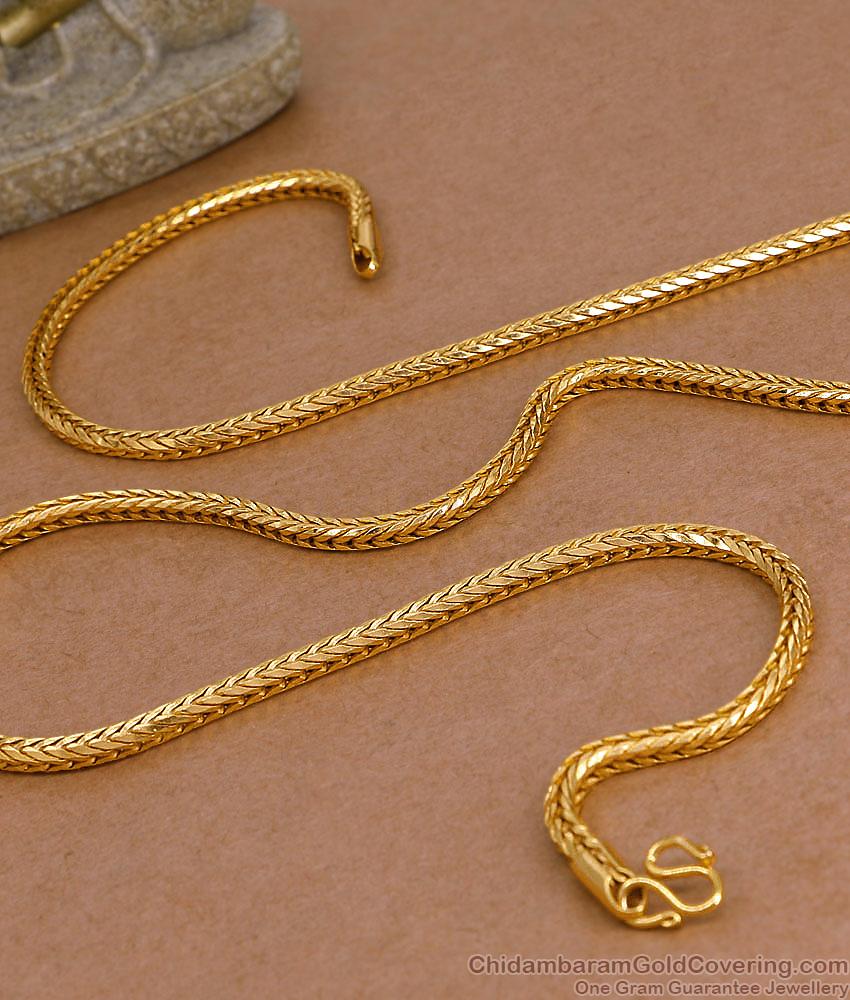 CDAS36 Plain One Gram Gold Thali Chain Daily Wear Design For Women CDAS36 Plain One Gram Gold Thali Chain Daily Wear Design For Women