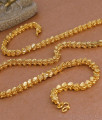 CDAS37 Beautiful Jasmine Type S Cut Gold Chain Kerala Bridal Jewelry Design