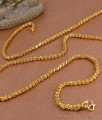 CDAS40-LG 30 Inches Long Gold Plated Oval Cut Jasmine Chain Shop Online CDAS40-LG 30 Inches Long Gold Plated Oval Cut Jasmine Chain Shop Online