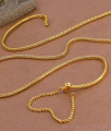 CDAS41-Lg 30 Inch Long Daily Use One Gram Gold Thali Kodi Chain Screw Type Srilankan Design