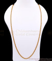 CGLM100-Lg 30 Inch Long One Gram Gold Chain Mens Occasional Wear Collections Shop Online CGLM100-Lg 30 Inch Long One Gram Gold Chain Mens Occasional Wear Collections Shop Online