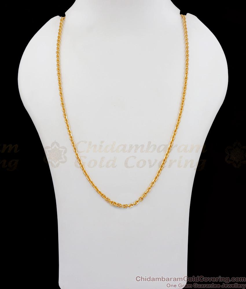 CGLM101 Trendy Gold Plated Chains Light Weight Regular Wear Collections