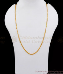 CGLM102 Stylish Full Gold Beaded Chain 1 Gram Gold Jewelry CGLM102 Stylish Full Gold Beaded Chain 1 Gram Gold Jewelry