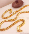 CGLM104 Heavy Gold Plated  Chain Designs For Mens Regular Wear