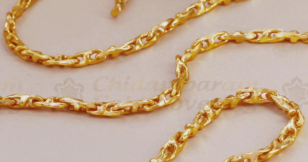 CGLM111 Traditional Gold Design Daily Use Chain Shop Online