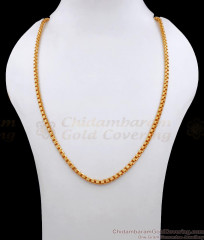 CGLM113 Thick Square Link Micro Gold Plated Chain for Men CGLM113 Thick Square Link Micro Gold Plated Chain for Men