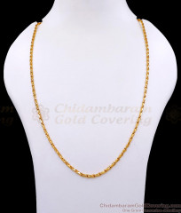 CGLM129 Buy Daily Wear Gold Imitation Wheat Chain Design Shop Online