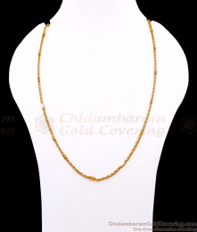 CGLM136 Trendy Wheat Design 1 Gram Gold Regular Chain Designs Shop Online CGLM136 Trendy Wheat Design 1 Gram Gold Regular Chain Designs Shop Online