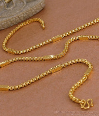 CGLM137 Pure Gold Tone Box Type Mens Chain Designs With Price Online
