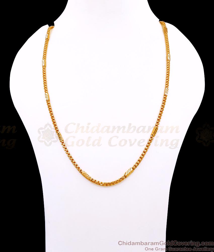 CGLM137 Pure Gold Tone Box Type Mens Chain Designs With Price Online CGLM137 Pure Gold Tone Box Type Mens Chain Designs With Price Online