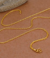 CGLM139 Light Weight Micro Gold Plated Chain Design For Daily Wear CGLM139 Light Weight Micro Gold Plated Chain Design For Daily Wear