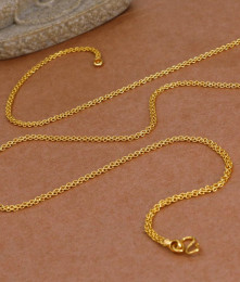 CGLM139 Light Weight Micro Gold Plated Chain Design For Daily Wear CGLM139 Light Weight Micro Gold Plated Chain Design For Daily Wear