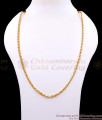 CGLM141 Plain One Gram Gold Wheat Chain Design For Everyday Use CGLM141 Plain One Gram Gold Wheat Chain Design For Everyday Use