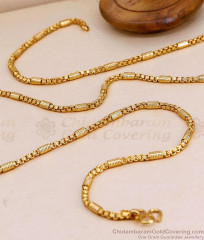 CGLM147-Lg 30 Inch Long Latest Box Type Gold Imitation Chain Design CGLM147-Lg 30 Inch Long Latest Box Type Gold Imitation Chain Design