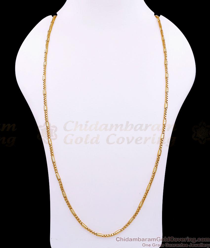 CGLM147-Lg 30 Inch Long Latest Box Type Gold Imitation Chain Design CGLM147-Lg 30 Inch Long Latest Box Type Gold Imitation Chain Design