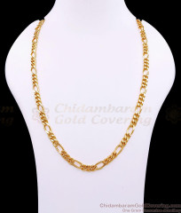 CGLM149 Premium 1 Gram Gold Polish Sachin Link Chain With S Hook CGLM149 Premium 1 Gram Gold Polish Sachin Link Chain With S Hook