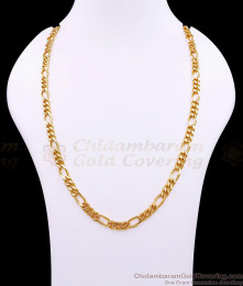 CGLM149 Premium 1 Gram Gold Polish Sachin Link Chain With S Hook CGLM149 Premium 1 Gram Gold Polish Sachin Link Chain With S Hook