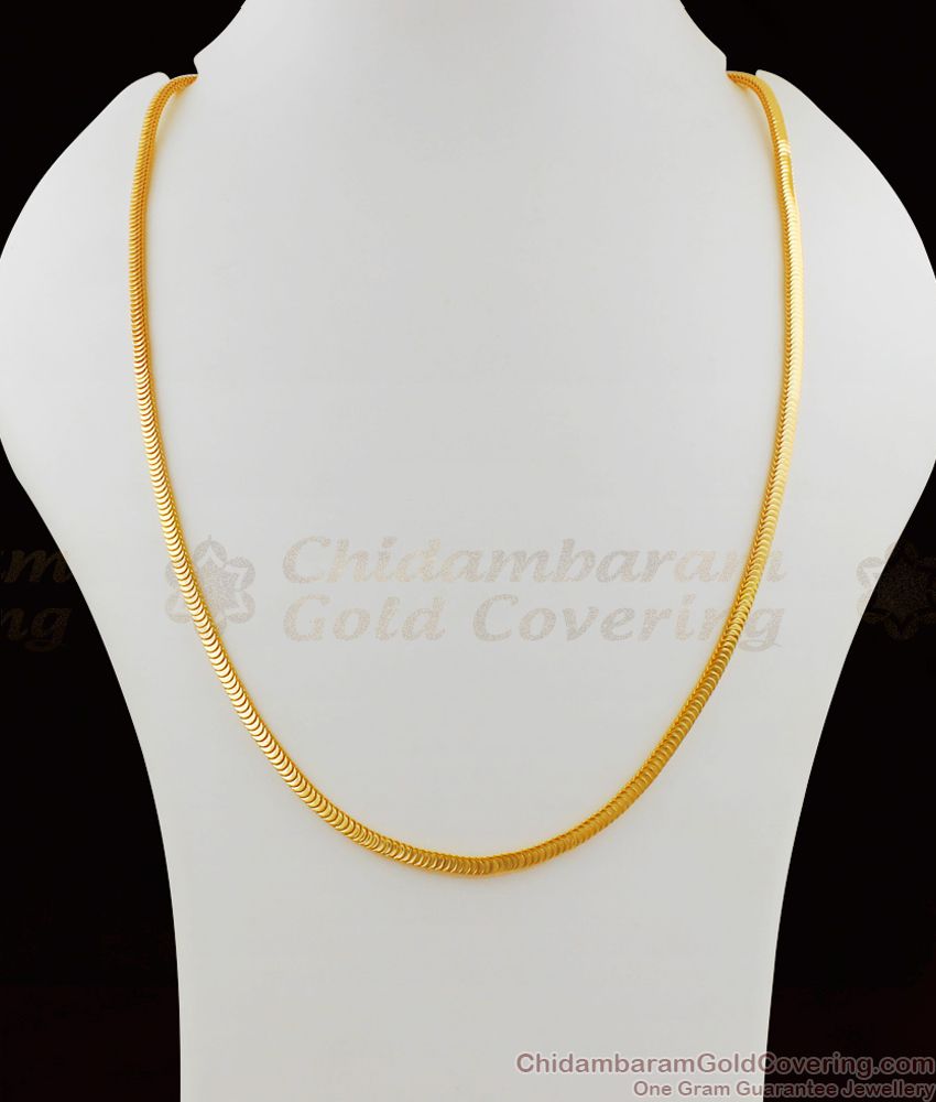 CGLM35 - One Gram Gold Chain for Men Imitation Jewelry