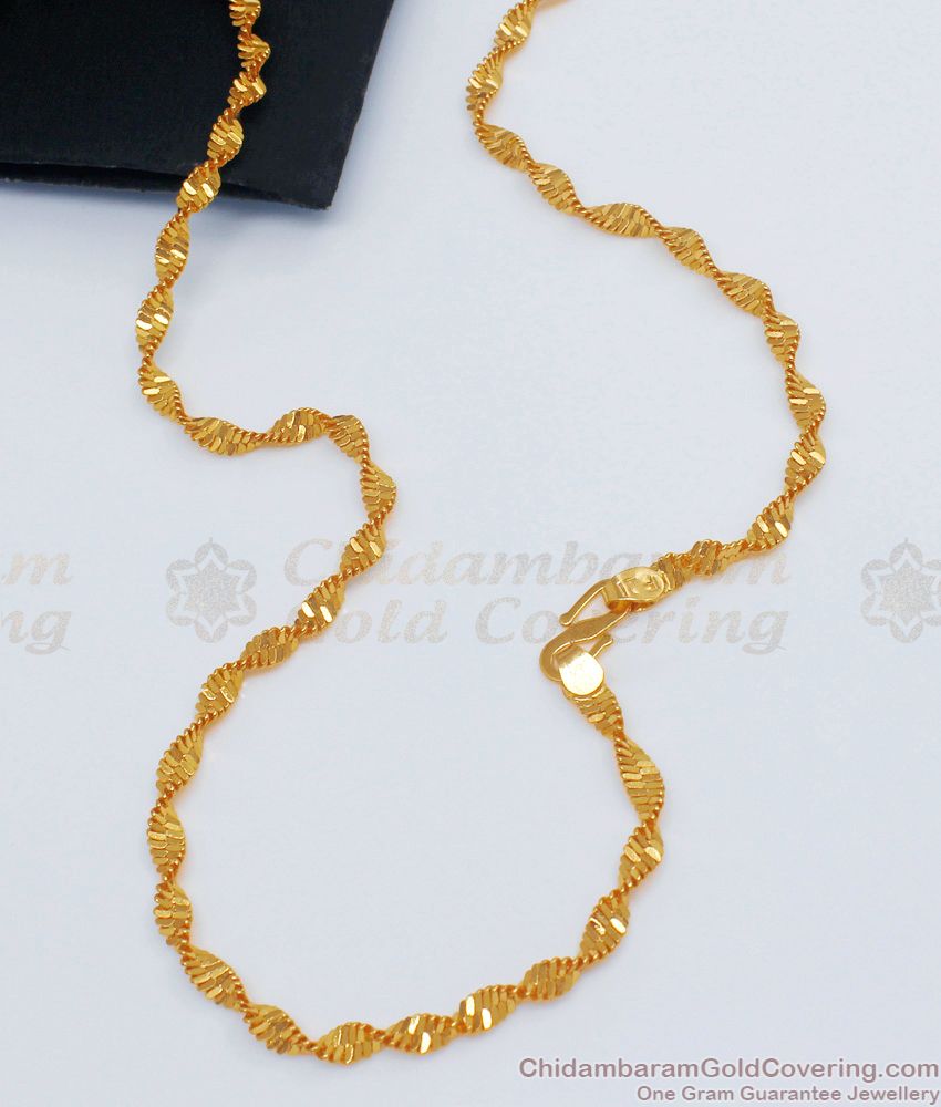 CGLM42 - 24 Inches Twisted Singapore Chain Designs Imitation Jewelry CGLM42 - 24 Inches Twisted Singapore Chain Designs Imitation Jewelry