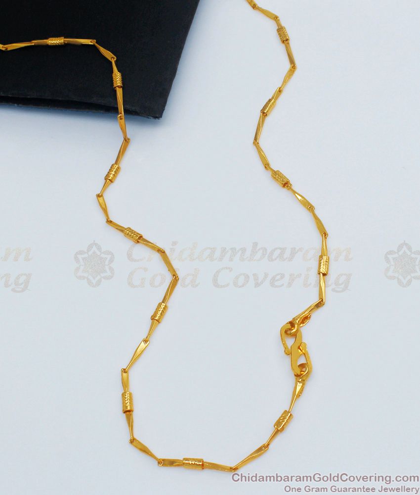 CGLM45 - 24 Inches Thin Daily Use South Indian Traditional Plain Chain