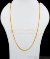 CGLM46 - Thin Daily Wear Gold Chain One Gram Chain Imitation Jewelry