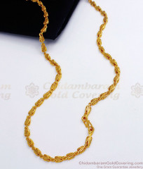CGLM53 Stylish Gold Design Box Chain For Men Shop Online