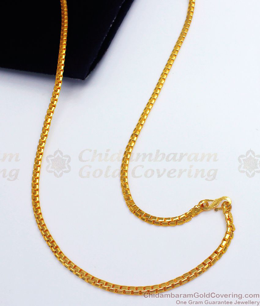 CGLM54 Buy Gold Plated Chain for Men and Boys Daily Use