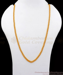 CGLM58 Light Link Design Long Gold Chain Daily Wear Shop Online