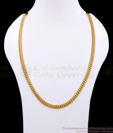 CGLM64 Thick Heavy Gold Imitation Sachin Chain For Men Party Wear