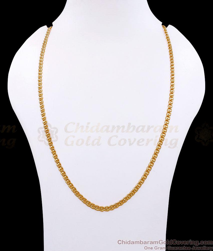 CGLM65 Daily Wear Micro Gold Plated Chain Design Shop Online
