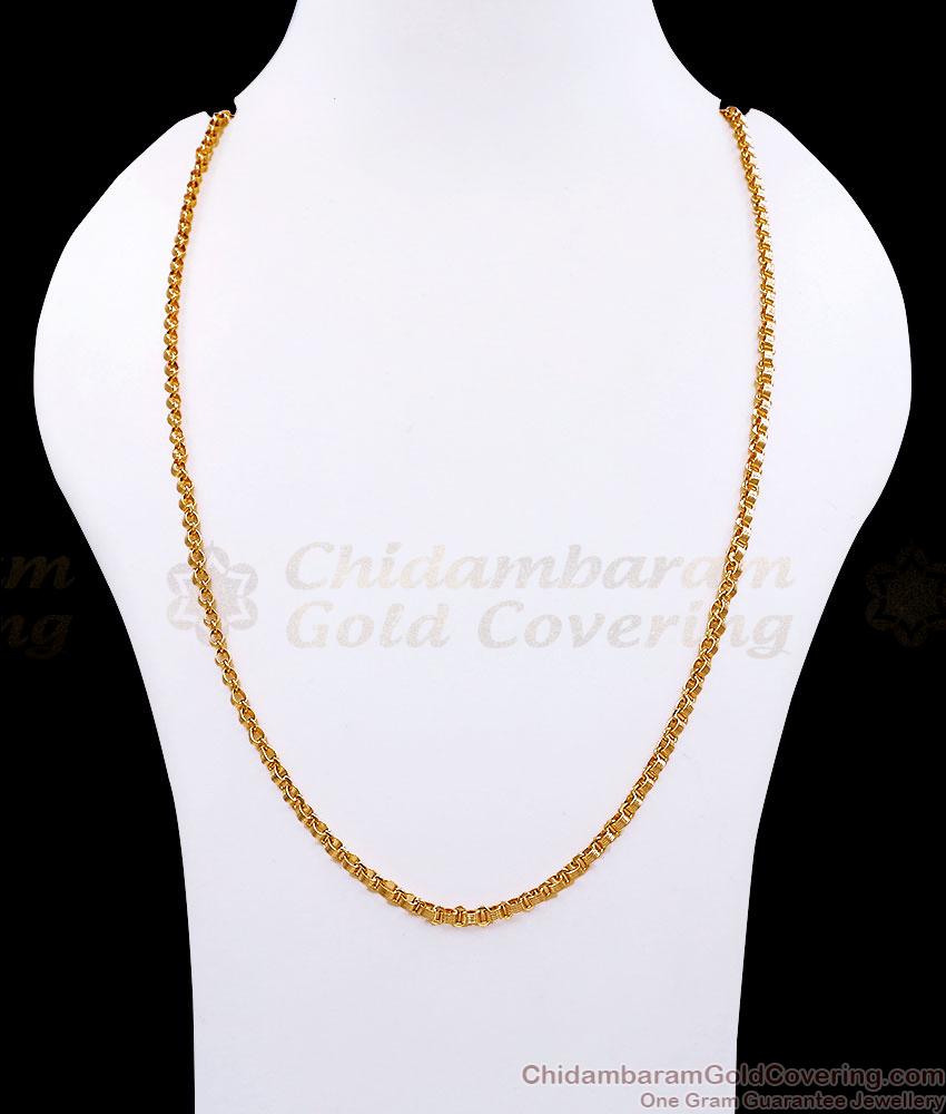 CGLM66 Light Weight Hallow Link Gold Imitation Chain Shop Online CGLM66 Light Weight Hallow Link Gold Imitation Chain Shop Online