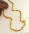 CGLM67 Spiral Design One Gram Gold Chain For Daily Wear