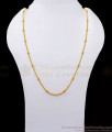 CGLM69 Pure Gold Plated Chain Rope Design With Golden Balls