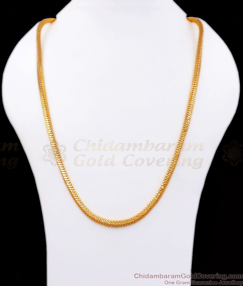 CGLM75 Trendy Box Type Gold Imitation Chain Bridal And Regular Wear