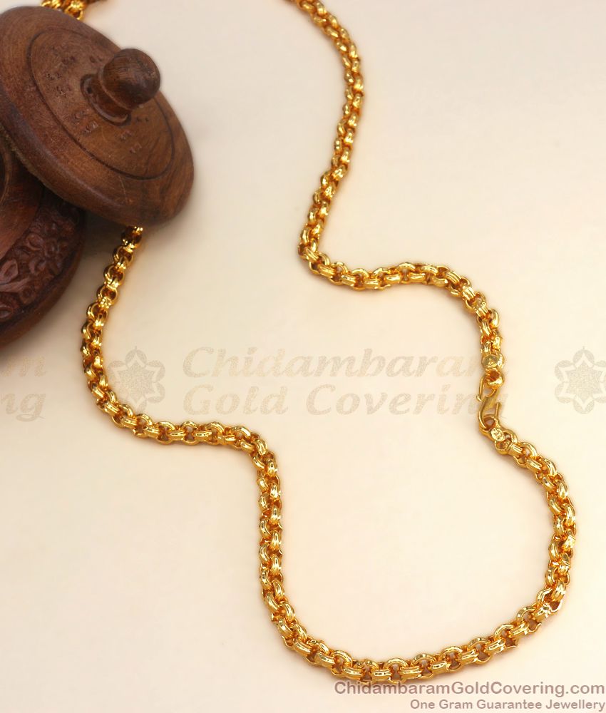 CGLM79 Latest 1 Gram Gold Chain Party Wear Collections Shop Online