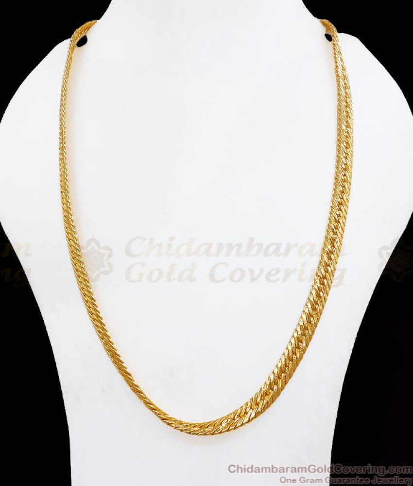 CGLM80 Heavy Designer Gold Plated Chain For Men Fashion
