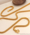 CGLM83-LG 30 Inch Long Latest Spiral Hollow Design One Gram Gold Chain For Daily Wear