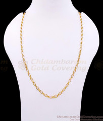 CGLM98 Classic Gold Plated Oval Link Chain With S-Hook CGLM98 Classic Gold Plated Oval Link Chain With S-Hook