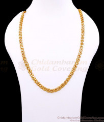 CHRT100 Beautiful Flower Design Thick Micro Gold Plated Chain For Marriage Function CHRT100 Beautiful Flower Design Thick Micro Gold Plated Chain For Marriage Function