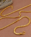 CHRT104-LG 30 Inch Long Heart Shaped Pure Gold Tone Chain For Regular Use CHRT104-LG 30 Inch Long Heart Shaped Pure Gold Tone Chain For Regular Use