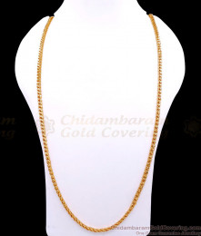 CHRT104-LG 30 Inch Long Heart Shaped Pure Gold Tone Chain For Regular Use CHRT104-LG 30 Inch Long Heart Shaped Pure Gold Tone Chain For Regular Use