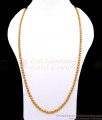 CHRT105-LG 30 Inch Long Floral Design Micro Gold Plated Plain Chain Smooth Finish CHRT105-LG 30 Inch Long Floral Design Micro Gold Plated Plain Chain Smooth Finish