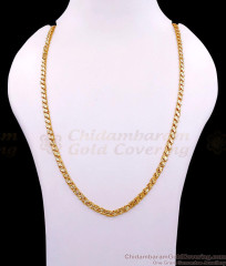 CHRT114 Regular Use Non Tarnish Gold PlatedWheat Link Chain
