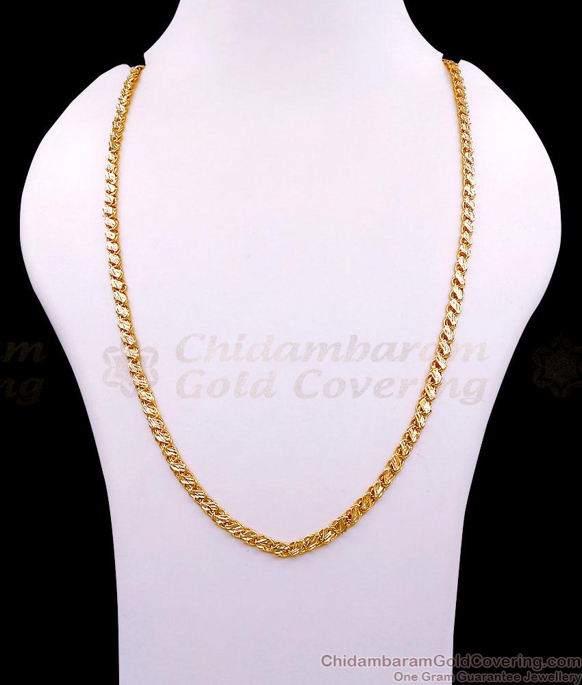 CHRT114 Regular Use Non Tarnish Gold PlatedWheat Link Chain CHRT114 Regular Use Non Tarnish Gold PlatedWheat Link Chain